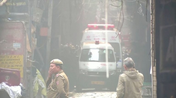 
                              'Extremely horrific' fire at New Delhi factory kills at least 43 workers
                      